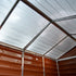 Canopia by Palram 6 x 5 Skylight Shed - Amber
