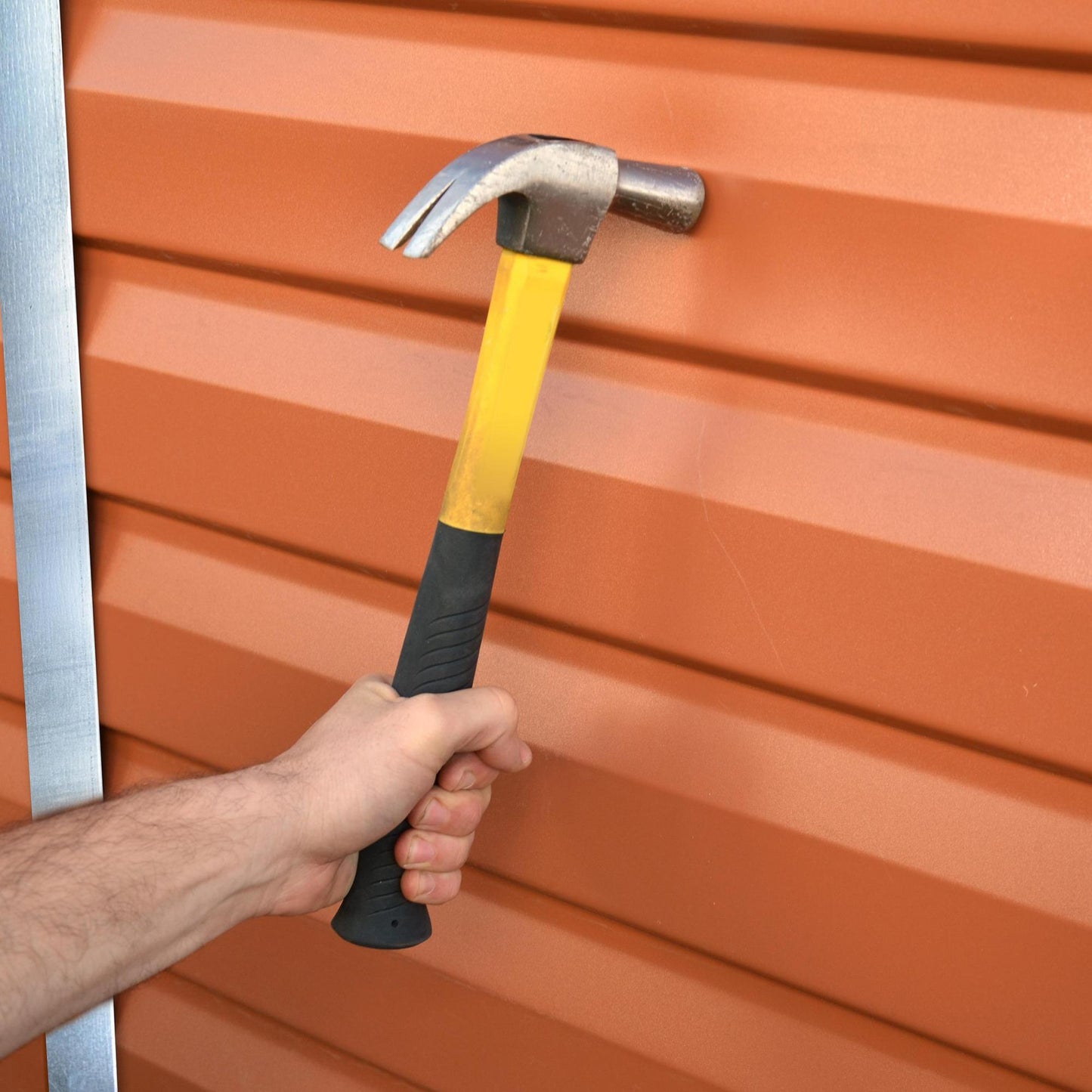 Canopia by Palram 6 x 10 Skylight Plastic Shed - Amber