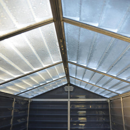 Canopia by Palram 6 x 5 Skylight Shed - Grey