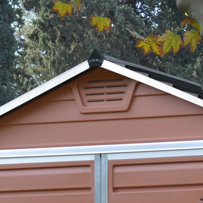 Canopia by Palram 6 x 12 Skylight Shed - Amber