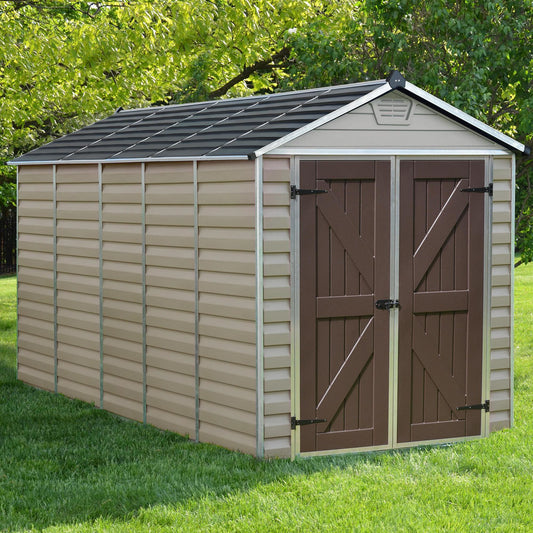 Canopia by Palram 6 x 12 Skylight Shed - Tan