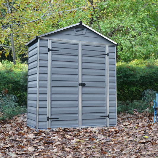 Canopia by Palram 6 x 3 Skylight Shed - Grey