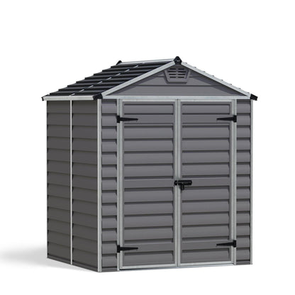 Canopia by Palram 6 x 5 Skylight Shed - Grey