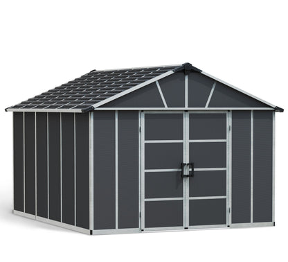 Canopia by Palram 11 x 13 Yukon Shed - Grey