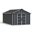 Canopia by Palram 11 x 17 Yukon Plastic Shed With Floor - Grey
