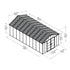 Canopia by Palram 11 x 21 Yukon Plastic Shed - Grey
