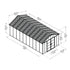 Canopia by Palram 11 x 21 Yukon Plastic Shed With Floor - Grey
