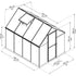 Canopia by Palram Mythos 6 x 8 Greenhouse - Silver
