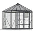 Canopia by Palram Oasis Hexagonal 12ft Greenhouse - Grey
