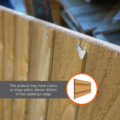 Refurbished 12 x 10 Premium Shiplap Reverse Apex Workshop