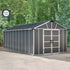 Canopia by Palram 11 x 21 Yukon Plastic Shed - Grey
