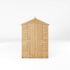 6 x 4 Overlap Single Door Apex Windowless Wooden Shed
