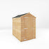 6 x 4 Overlap Single Door Apex Windowless Wooden Shed
