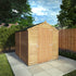 8 x 6 Overlap Single Door Apex Garden Shed without Windows
