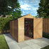 8 x 6 Overlap Single Door Apex Garden Shed without Windows
