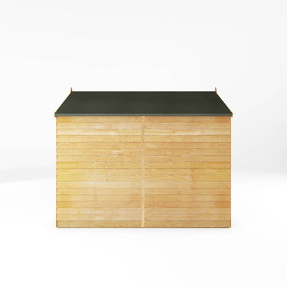 8 x 6 Value Overlap Double Door Apex Windowless Wooden Shed