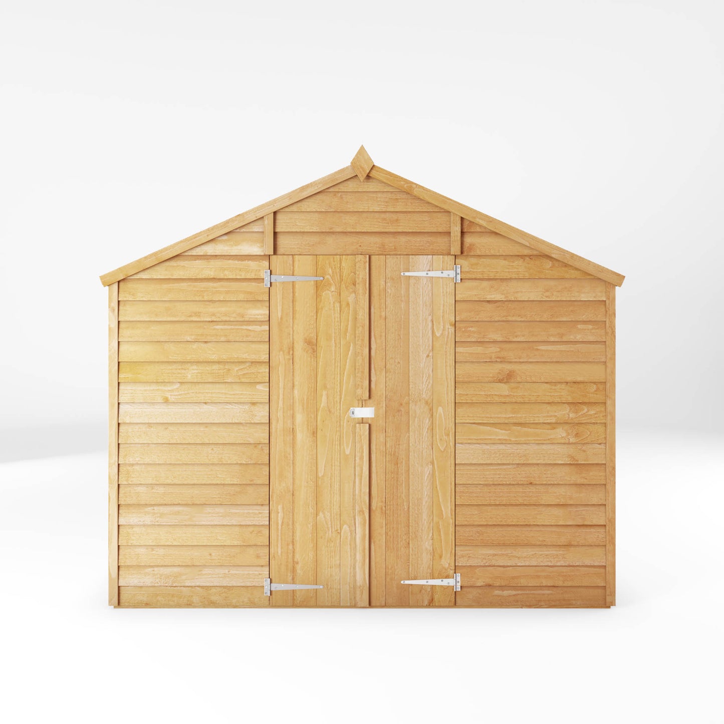 10 x 8 Overlap Double Door Apex Wooden Shed