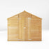 10 x 8 Overlap Double Door Apex Wooden Shed
