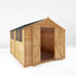 10 x 8 Overlap Double Door Apex Wooden Shed
