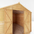 10 x 8 Overlap Double Door Apex Windowless Wooden Shed
