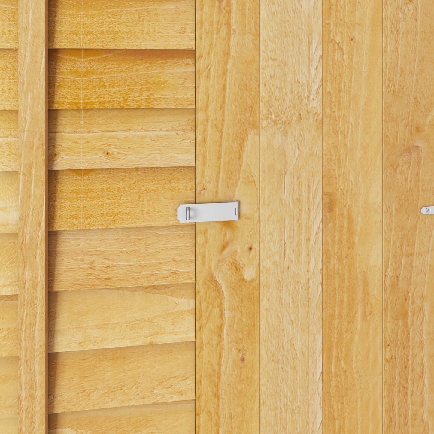 7 x 5 Value Overlap Single Door Pent Wooden Shed
