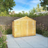 7 x 3 Overlap Double Door Apex Wooden Bike Shed
