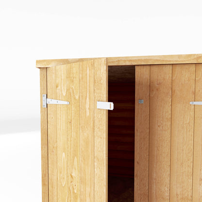4 x 6 Value Overlap Double Door Overlap Bike Shed