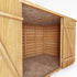 4 x 6 Overlap Double Door Pent Bike Store
