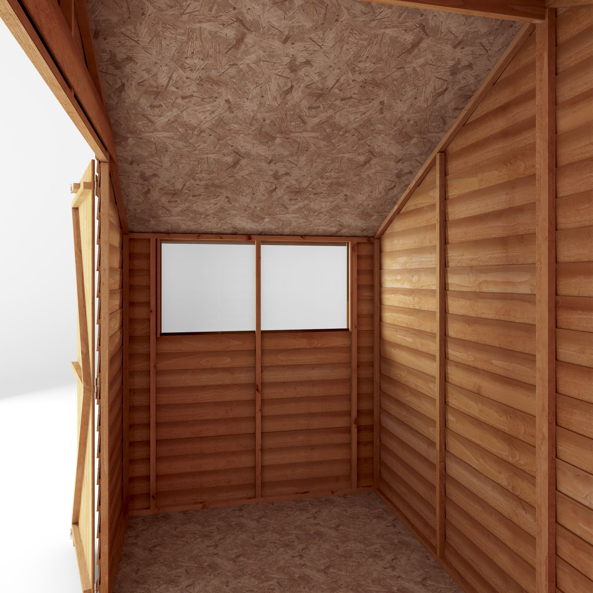 Refurbished 5 x 10 Overlap Apex Shed