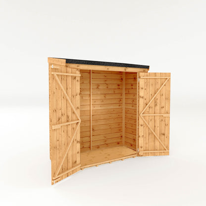 Refurbished 6 x 2'6 Tongue & Groove Pent Storage