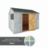 10 x 8 Shiplap Reverse Apex Wooden Shed
