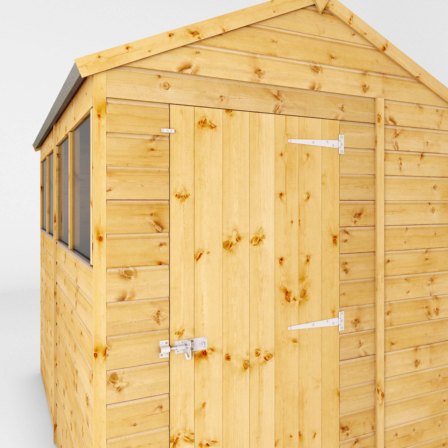 8 x 6 Shiplap Apex Wooden Shed