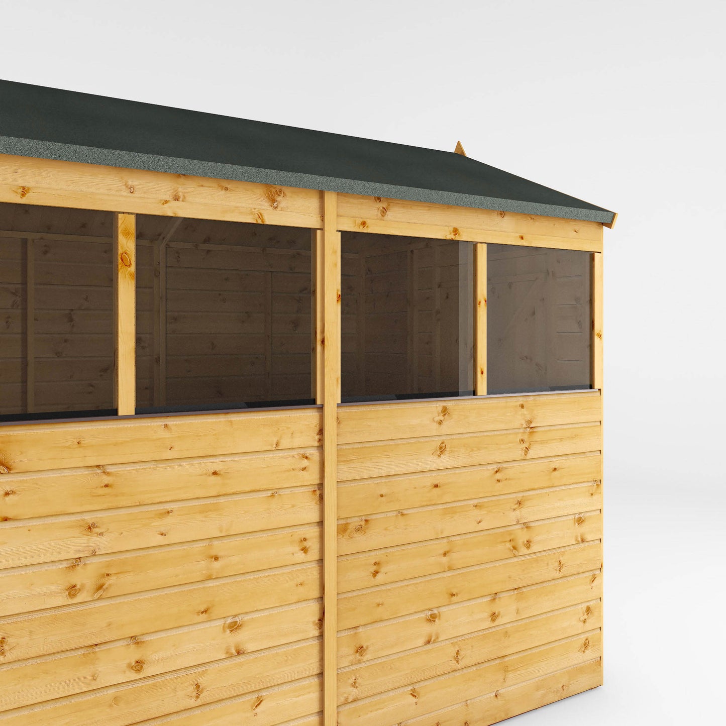 8 x 6 Shiplap Apex Wooden Shed