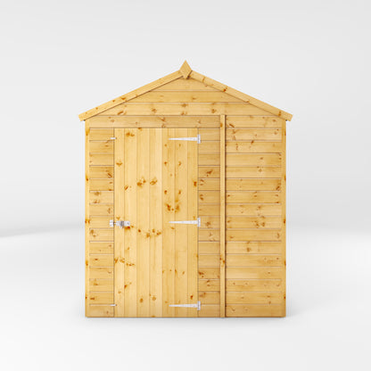 Refurbished 8 x 6 Shiplap Apex Windowless Wooden Shed