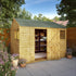 10 x 8 Shiplap Reverse Apex Wooden Shed
