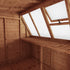 8 x 6 Shiplap Single Door Potting Shed Wooden Greenhouse
