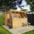 8 x 6 Shiplap Single Door Potting Shed Wooden Greenhouse
