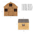 6 x 6 Dutch Barn Wooden Playhouse

