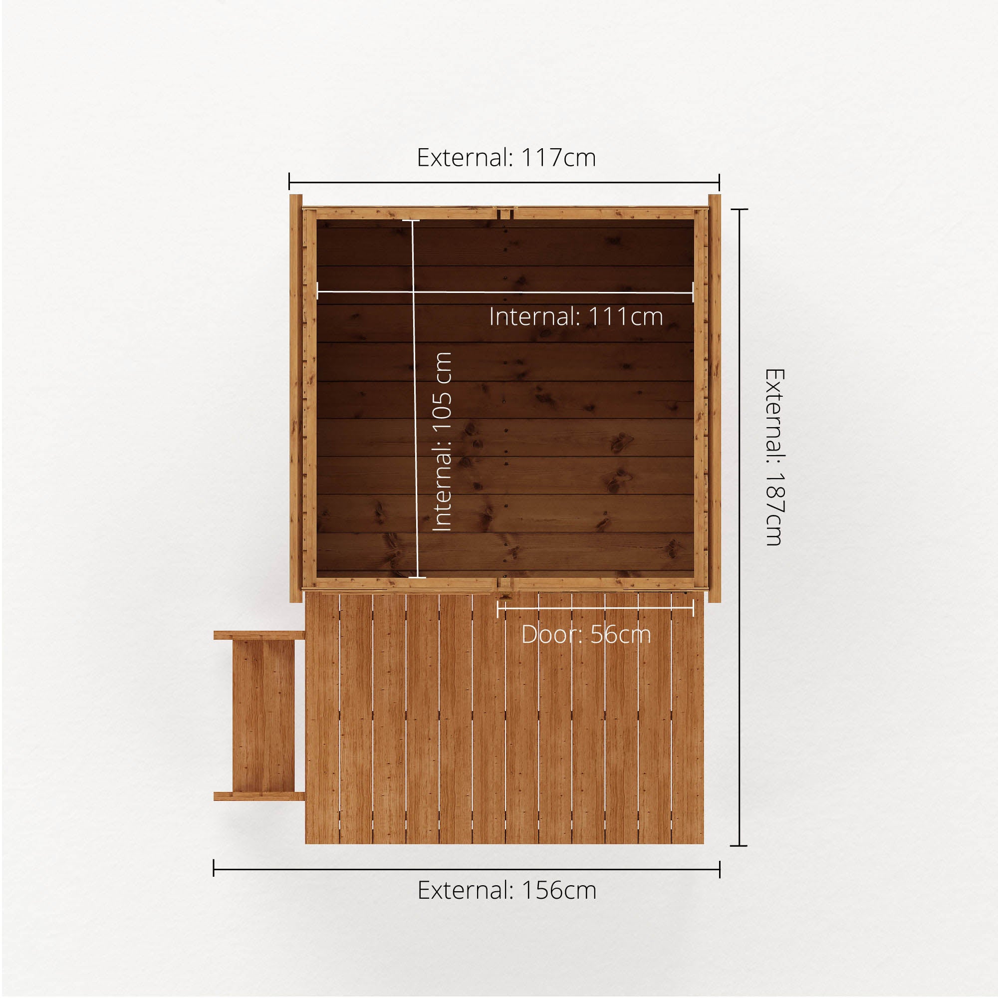 Snug Tower Wooden Playhouse