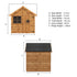 4 x 4 Snug Wooden Playhouse
