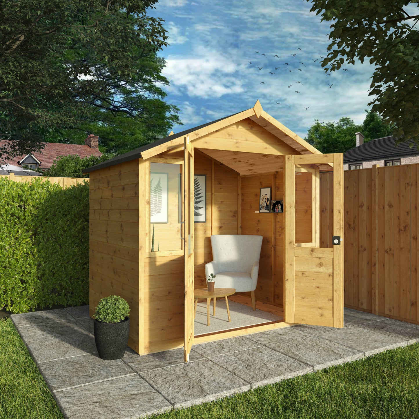 7 x 5 Bournemouth Wooden Summerhouse