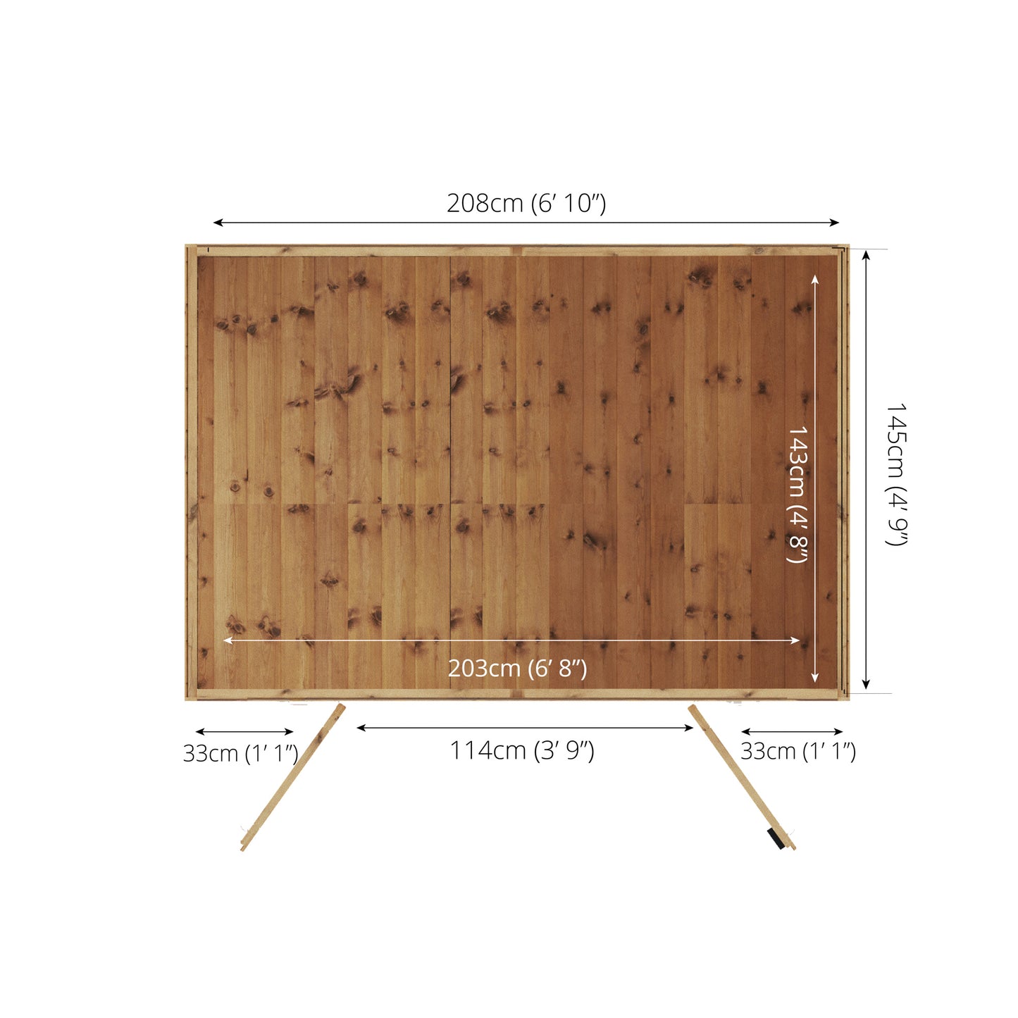 7 x 5 Bournemouth Wooden Summerhouse