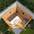 9 x 9  Premier Corner Summerhouse
