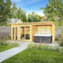 18 x 6 Maine Summerhouse with Patio Area
