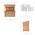 6 x 4 Premium Pressure Treated Garden Bar + Shutter Pack
