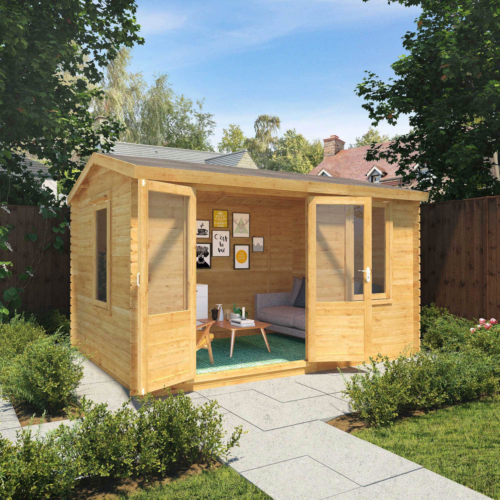 The Juniper 4m x 3m Log Cabin