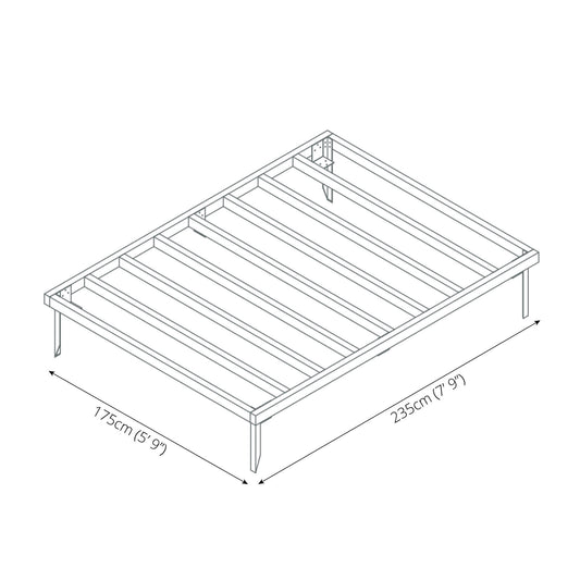 8 x 6 Wooden Base