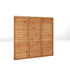 6 x 6 Super Lap Pressure Treated Fence Panel
