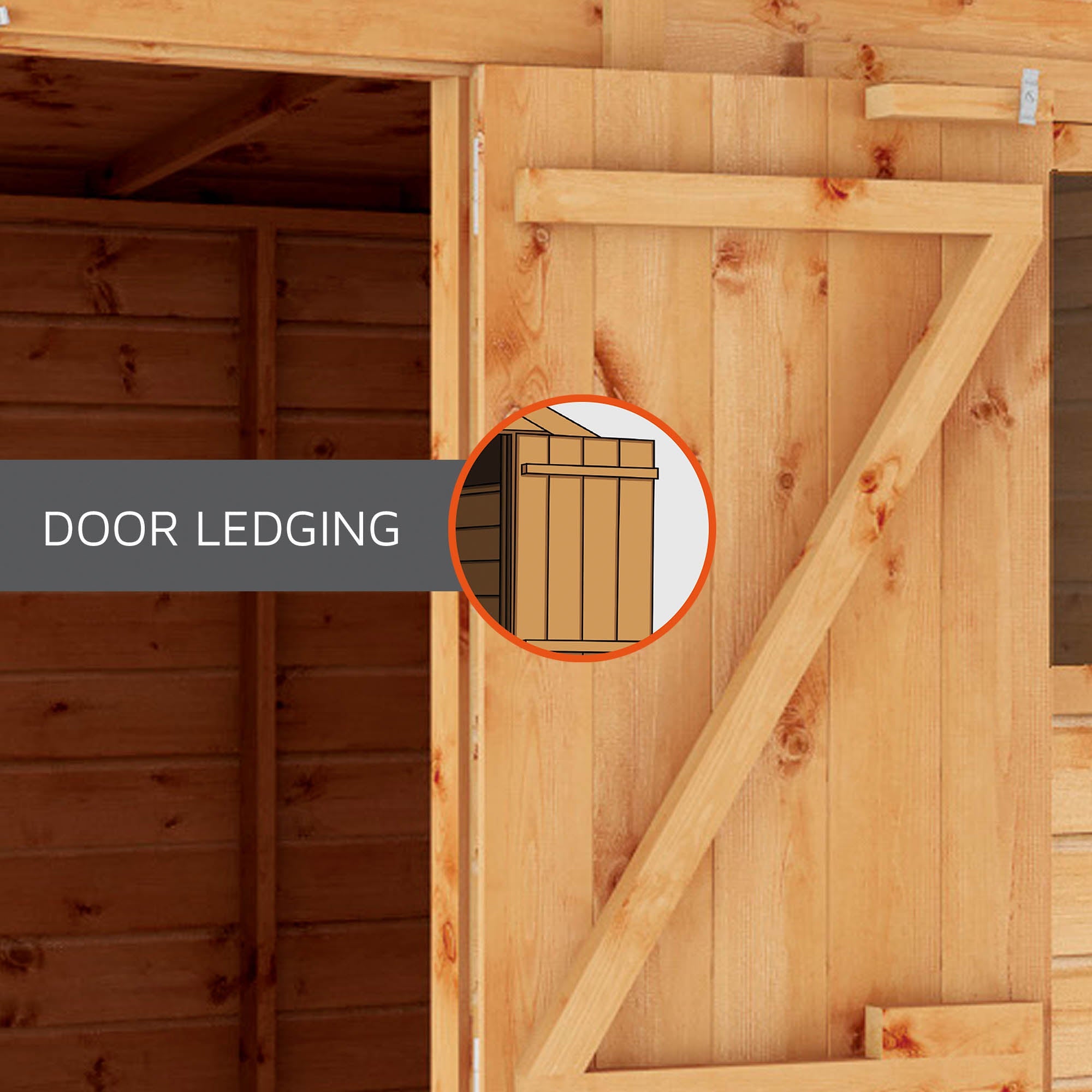 Refurbished 6 x 4 Overlap Single Door Apex Windowless Wooden Shed