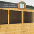 10 x 8 Shiplap Reverse Apex Wooden Shed
